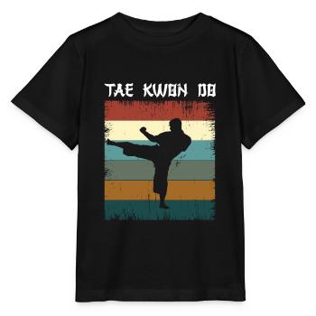 Tae Kwon Do - Stanley/Stella MINI CREATOR Kids’ T-Shirt - black - Front - Mikhail (115cm)