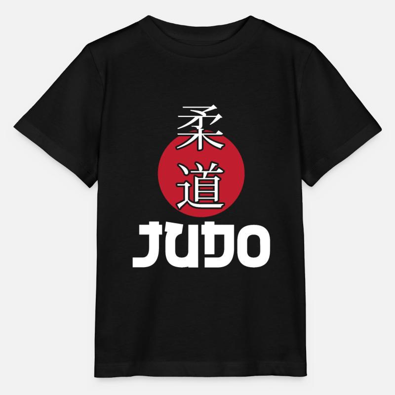 Judo - T-shirt bio MINI CREATOR Stanley/Stella Enfant - noir