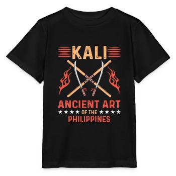 Kali Cadeau Eskrima - T-shirt bio MINI CREATOR Stanley/Stella Enfant - noir - Devant - Mikhail (115cm)