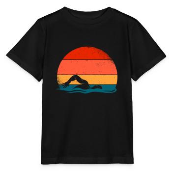 Swim - Stanley/Stella MINI CREATOR Kids’ T-Shirt - black - Front - Mikhail (115cm)