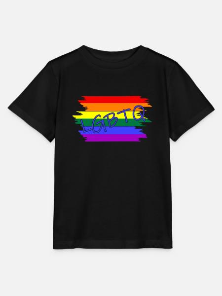 LGBTQ lgbtq - Stanley/Stella Kinder T-Shirt MINI CREATOR  - Schwarz