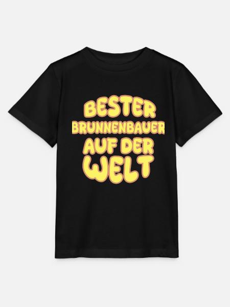 Berufung Brunnenbauer - Stanley/Stella Kinder T-Shirt MINI CREATOR  - Schwarz
