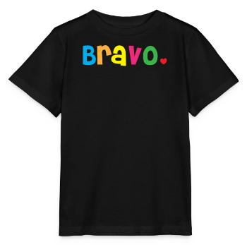 Well done - Stanley/Stella MINI CREATOR Kids’ T-Shirt - black - Front - Mikhail (115cm)
