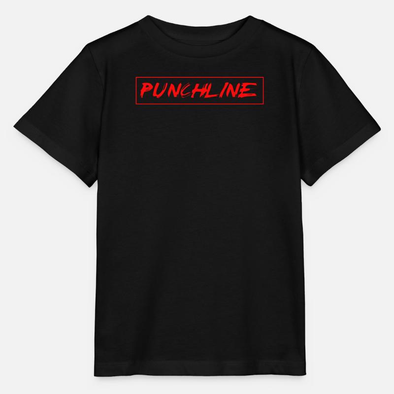 Punchline - T-shirt bio MINI CREATOR Stanley/Stella Enfant - noir