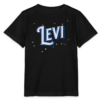Levi noms personnalisés - T-shirt bio MINI CREATOR Stanley/Stella Enfant - noir - Devant - Mikhail (115cm)