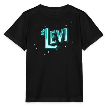 Levi noms personnalisés - T-shirt bio MINI CREATOR Stanley/Stella Enfant - noir - Devant - Mikhail (115cm)