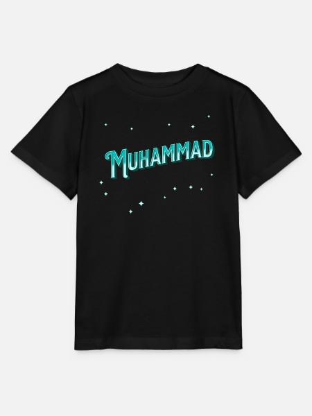 Muhammad Namen personalisiert - Stanley/Stella Kinder T-Shirt MINI CREATOR - Schwarz