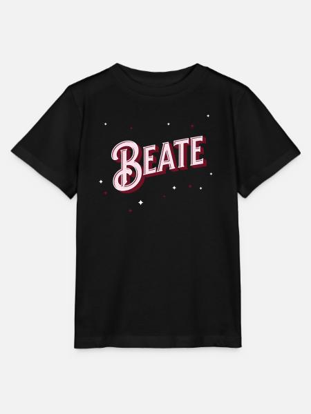 Beate Namen personalisiert - Stanley/Stella Kinder T-Shirt MINI CREATOR - Schwarz