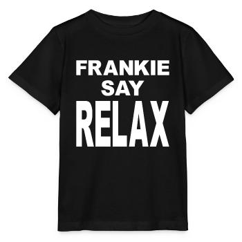 Frankie Say Relax - Stanley/Stella Kinder T-Shirt MINI CREATOR  - Schwarz - Vorne - Mikhail (115cm)