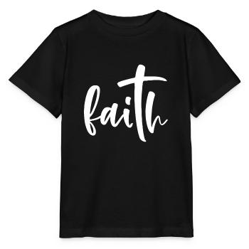 foi - T-shirt bio MINI CREATOR Stanley/Stella Enfant - noir - Devant - Mikhail (115cm)