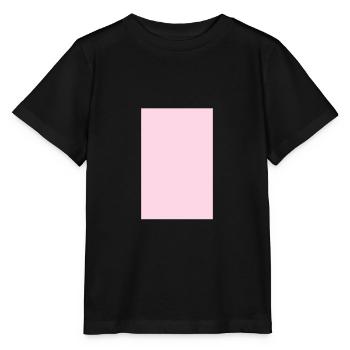 Pink Rectangle Square Square Template for Design - Stanley/Stella MINI CREATOR Kids’ T-Shirt - black - Front - Mikhail (115cm)