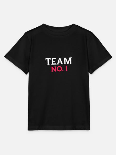 Team No.1 - Stanley/Stella Kinder T-Shirt MINI CREATOR  - Schwarz