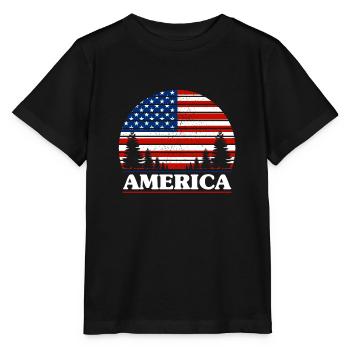 USA - Stanley/Stella MINI CREATOR Kids’ T-Shirt - black - Front - Mikhail (115cm)