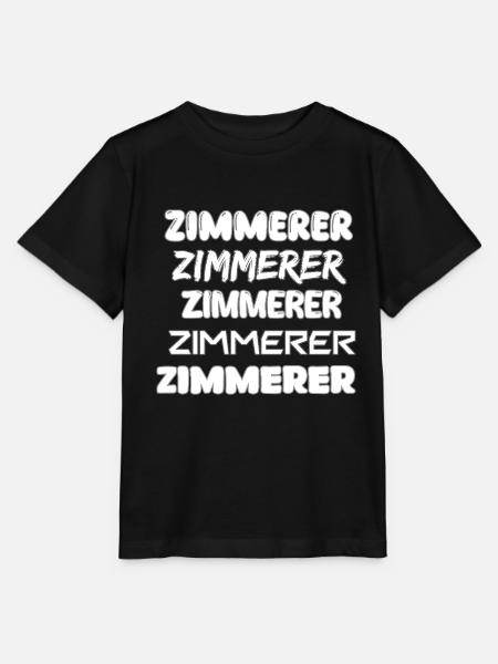Job Zimmerer - Stanley/Stella Kinder T-Shirt MINI CREATOR - Schwarz