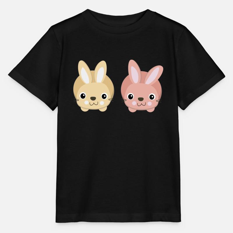 bunnies - Stanley/Stella Kinder T-Shirt MINI CREATOR  - Schwarz