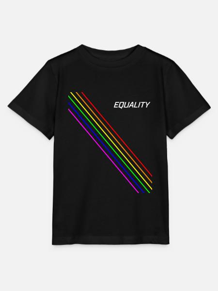 Equality Elegant LGBT+ - Stanley/Stella Kinder T-Shirt MINI CREATOR - Schwarz
