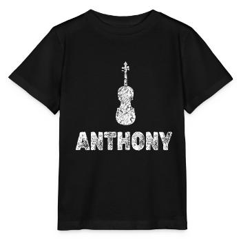 Bratsche Anthony - Stanley/Stella Kinder T-Shirt MINI CREATOR  - Schwarz - Vorne - Mikhail (115cm)
