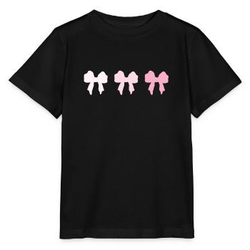 Ballet idée cadeau ruban rose silhouette - T-shirt bio MINI CREATOR Stanley/Stella Enfant - noir - Devant - Mikhail (115cm)