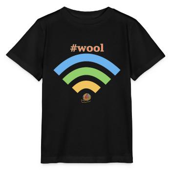 Laine WiFi - T-shirt bio MINI CREATOR Stanley/Stella Enfant - noir - Devant - Mikhail (115cm)