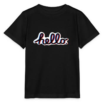 Hallo - Stanley/Stella Kinder T-Shirt MINI CREATOR  - Schwarz - Vorne - Mikhail (115cm)