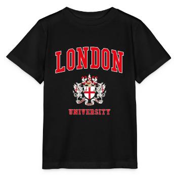 London University - Stanley/Stella MINI CREATOR Kids’ T-Shirt - black - Front - Mikhail (115cm)