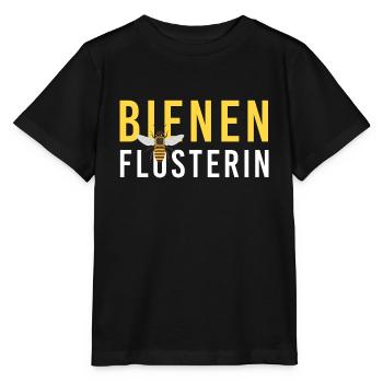 Bienen Flüsterin Imker Imkerin bee Volk Hobby - Stanley/Stella Kinder T-Shirt MINI CREATOR  - Schwarz - Vorne - Mikhail (115cm)