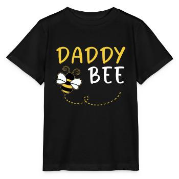 Papa abeille famille correspondant apiculture papa papa - T-shirt bio MINI CREATOR Stanley/Stella Enfant - noir - Devant - Mikhail (115cm)