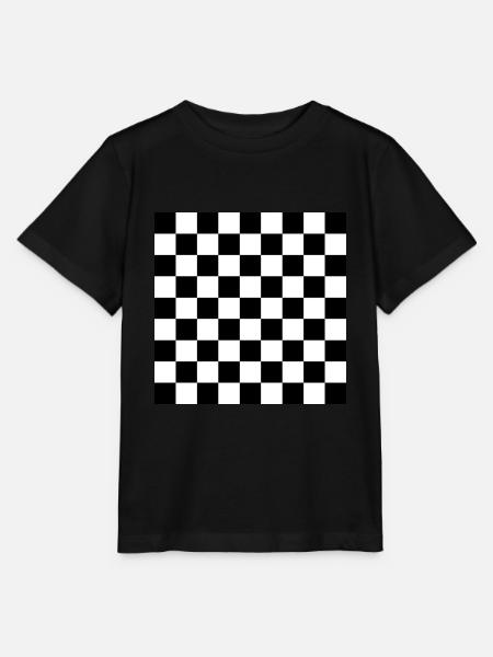 échiquier - T-shirt bio MINI CREATOR Stanley/Stella Enfant - noir