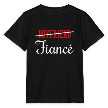 fiancé - T-shirt bio MINI CREATOR Stanley/Stella Enfant - noir - Devant - Mikhail (115cm)