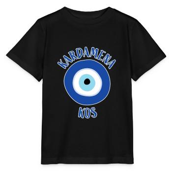 Nazar - Kardamena Kos - T-shirt bio MINI CREATOR Stanley/Stella Enfant - noir - Devant - Mikhail (115cm)