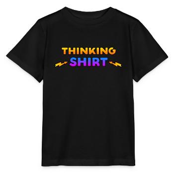 Thinking Shirt Gift Gift Idea Dustin Retro - T-shirt bio MINI CREATOR Stanley/Stella Enfant - noir - Devant - Mikhail (115cm)
