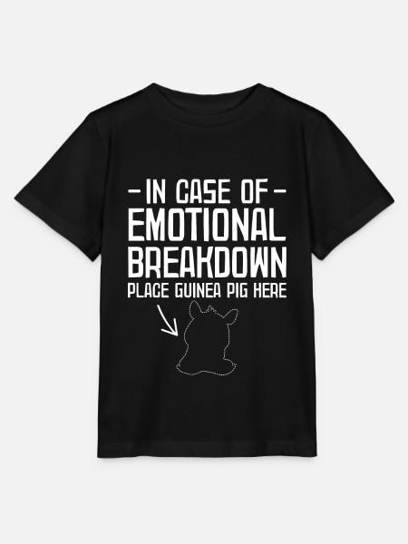 Meerschwein - Stanley/Stella T-shirt MINI CREATOR til børn - sort
