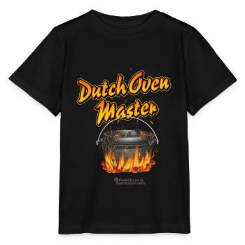 Dutch Oven Master - Stanley/Stella MINI CREATOR Kids’ T-Shirt - black - Front - Mikhail (115cm)