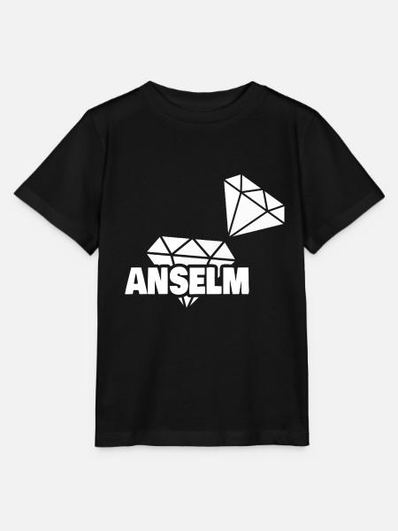 Anselm als Kostbar - Stanley/Stella Kinder T-Shirt MINI CREATOR - Schwarz