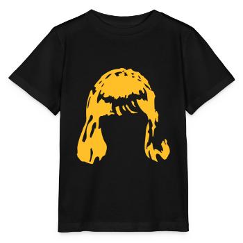 Haarperücke Haar wig1 - Stanley/Stella Kinder T-Shirt MINI CREATOR  - Schwarz - Vorne - Mikhail (115cm)