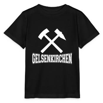 Gelsenkirchen - T-shirt bio MINI CREATOR Stanley/Stella Enfant - noir - Devant - Mikhail (115cm)
