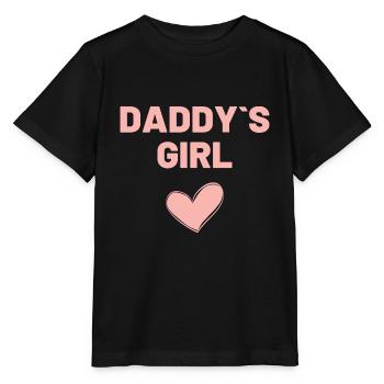 Daddy´s Girl - Stanley/Stella Kinder T-Shirt MINI CREATOR  - Schwarz - Vorne - Mikhail (115cm)