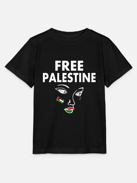 Free palestine - Stanley/Stella Kinder T-Shirt MINI CREATOR - Schwarz