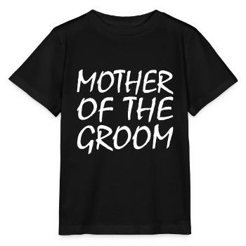 Mother of the groom - T-shirt bio MINI CREATOR Stanley/Stella Enfant - noir - Devant - Mikhail (115cm)