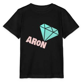 Edel Aron - Stanley/Stella Kinder T-Shirt MINI CREATOR  - Schwarz - Vorne - Mikhail (115cm)