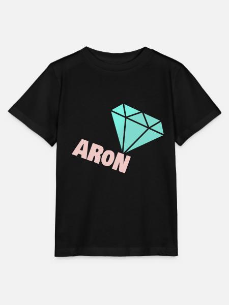 Edel Aron - Stanley/Stella Kinder T-Shirt MINI CREATOR - Schwarz
