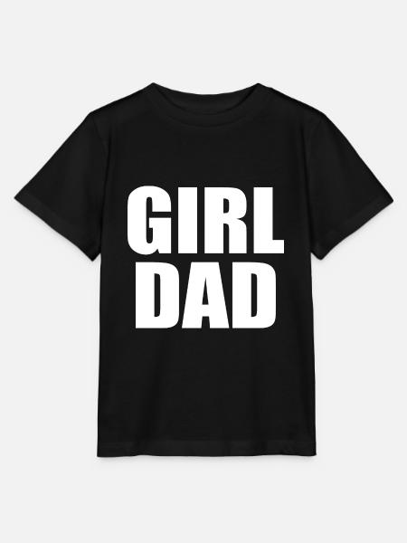 Girl dad - Stanley/Stella Kinder T-Shirt MINI CREATOR  - Schwarz