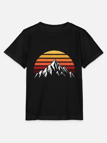 Rising Sun - Stanley/Stella Kinder T-Shirt MINI CREATOR  - Schwarz