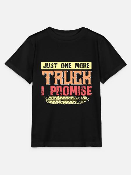 trucker cooler spruch - Stanley/Stella Kinder T-Shirt MINI CREATOR - Schwarz