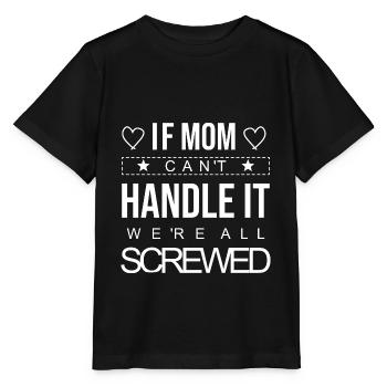meilleure maman meilleure maman mère supermama - T-shirt bio MINI CREATOR Stanley/Stella Enfant - noir - Devant - Mikhail (115cm)