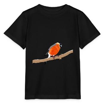 Bouvreuil / Bouvreuil - T-shirt bio MINI CREATOR Stanley/Stella Enfant - noir - Devant - Mikhail (115cm)