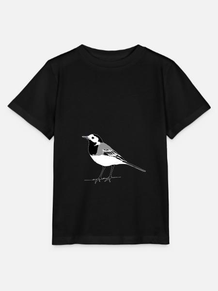 Bachstelze - Stanley/Stella Kinder T-Shirt MINI CREATOR  - Schwarz