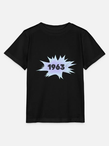 1963 - Stanley/Stella Kinder T-Shirt MINI CREATOR  - Schwarz