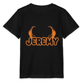 Jeremy Jeremy - Stanley/Stella Kinder T-Shirt MINI CREATOR  - Schwarz - Vorne - Mikhail (115cm)