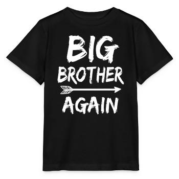Big Brother à nouveau pour les garçons avec des cadeaux amusants Arrow - T-shirt bio MINI CREATOR Stanley/Stella Enfant - noir - Devant - Mikhail (115cm)